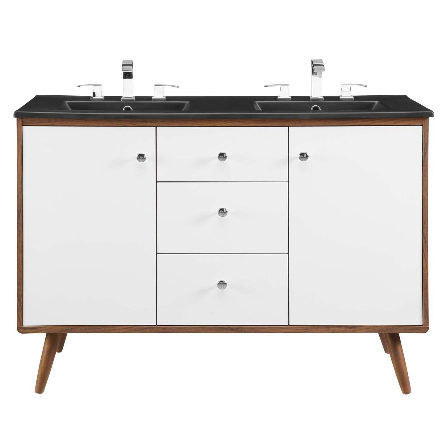 Transmit 48" Double Sink Bathroom Vanity, EEI-5380 FredCo