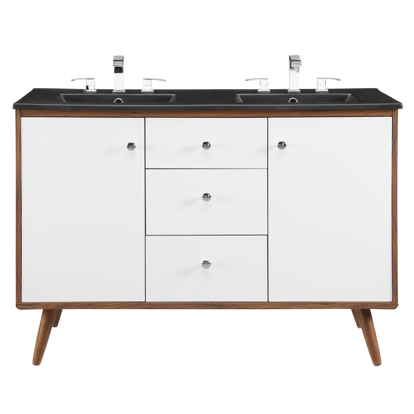 Transmit 48" Double Sink Bathroom Vanity, EEI-5380 FredCo