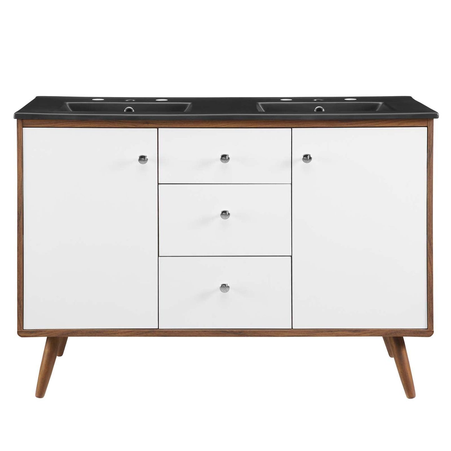Transmit 48" Double Sink Bathroom Vanity, EEI-5380 FredCo