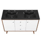 Transmit 48" Double Sink Bathroom Vanity, EEI-5380 FredCo