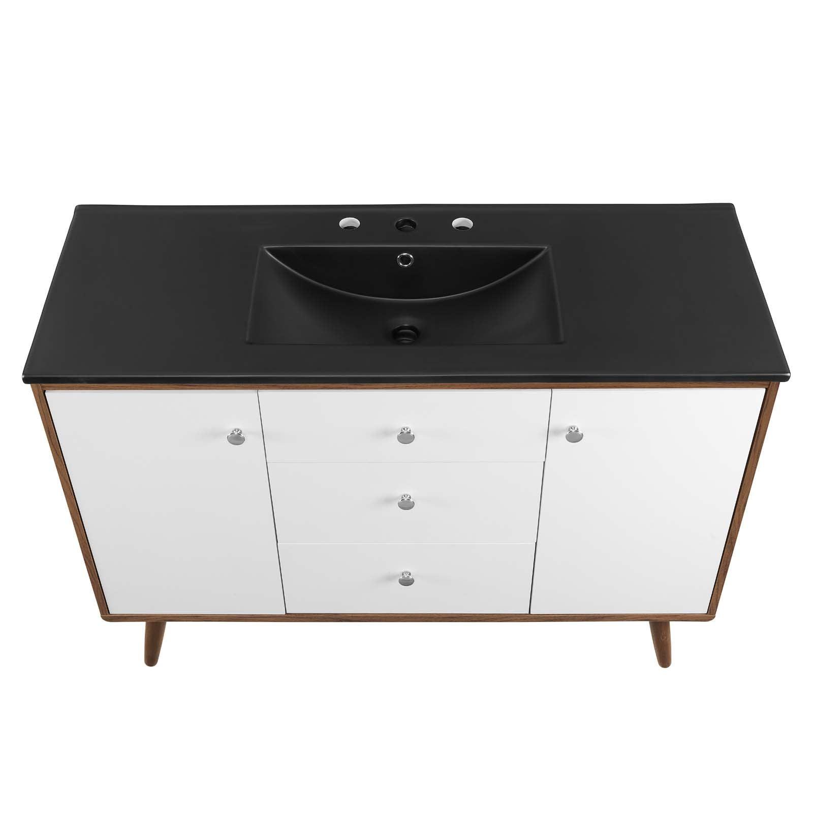 Transmit 48" Single Sink Bathroom Vanity, EEI-5397 FredCo