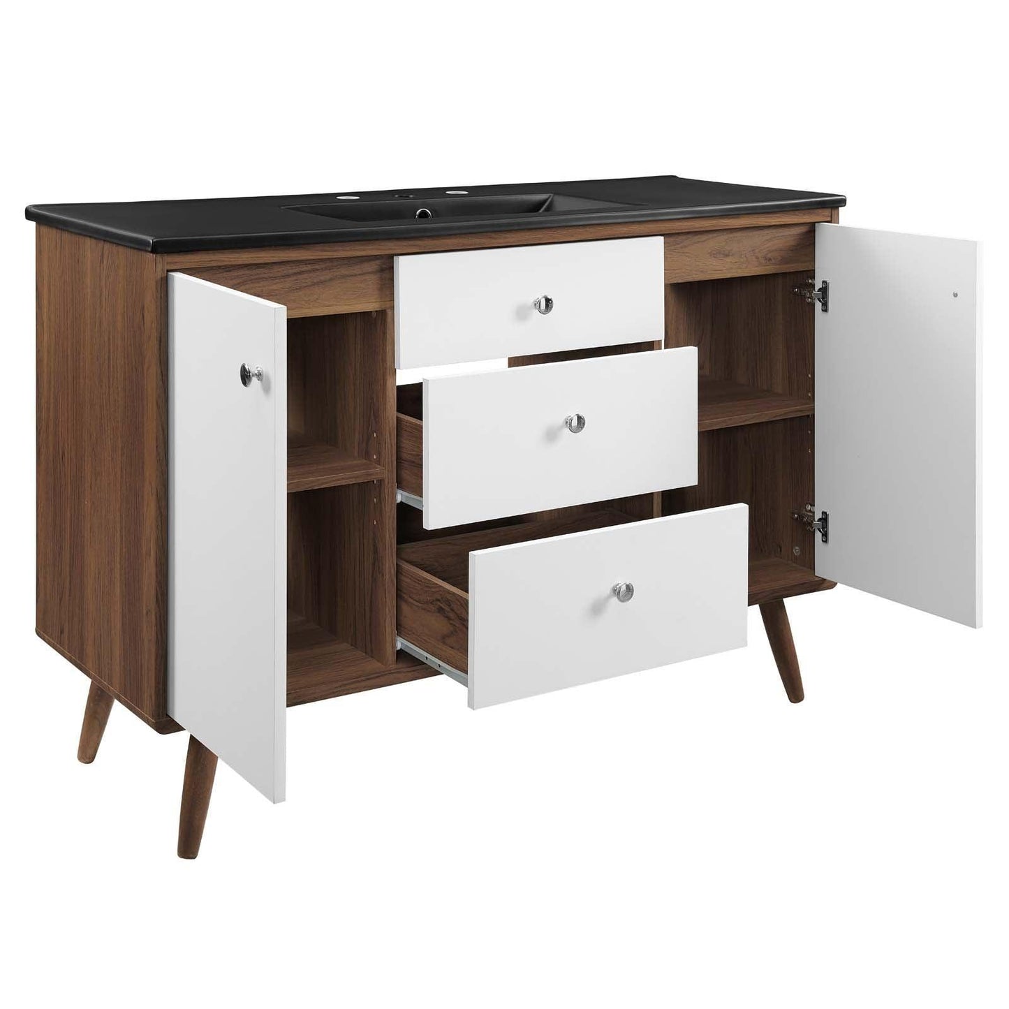 Transmit 48" Single Sink Bathroom Vanity, EEI-5397 FredCo