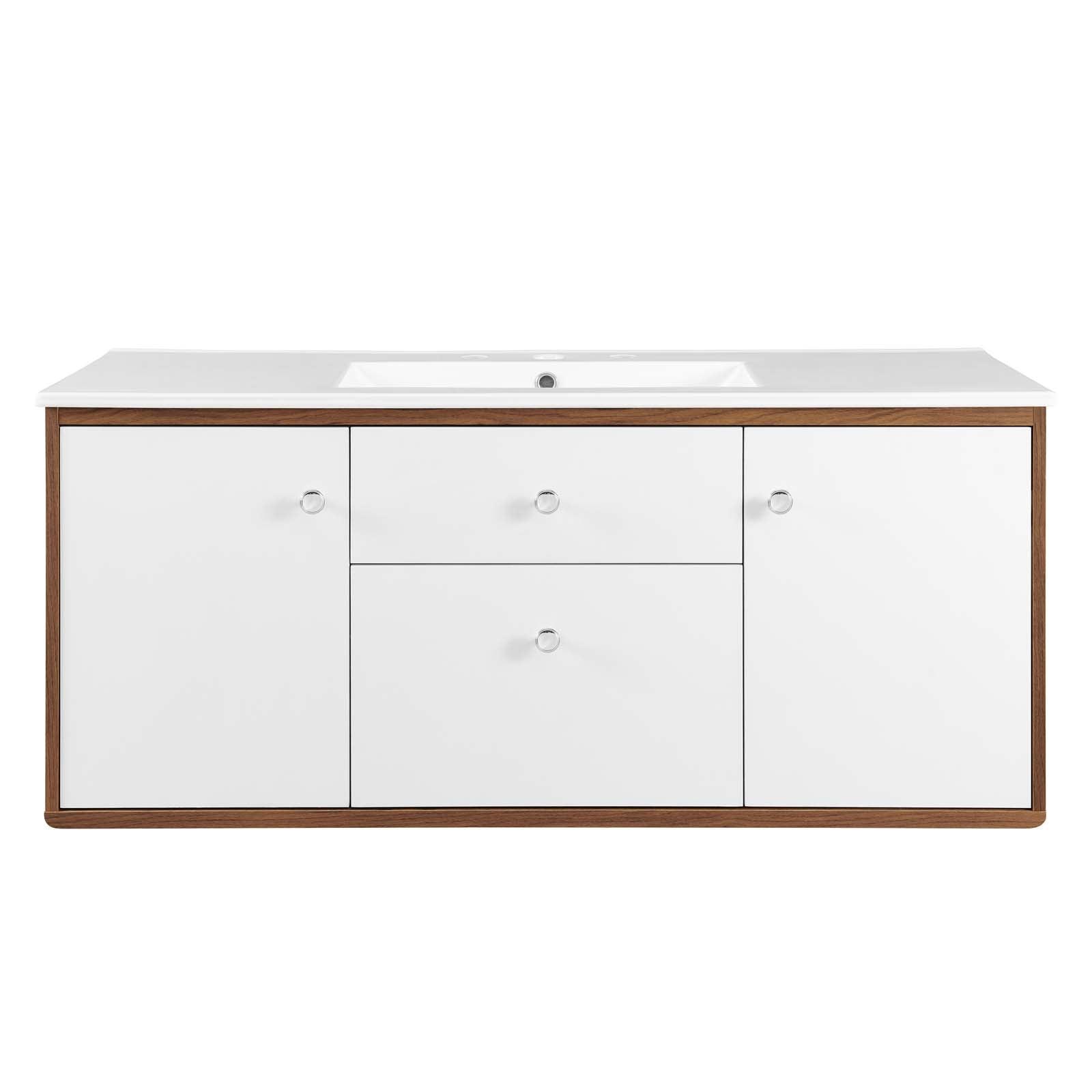 Transmit 48" Wall-Mount Bathroom Vanity, EEI-4900 FredCo