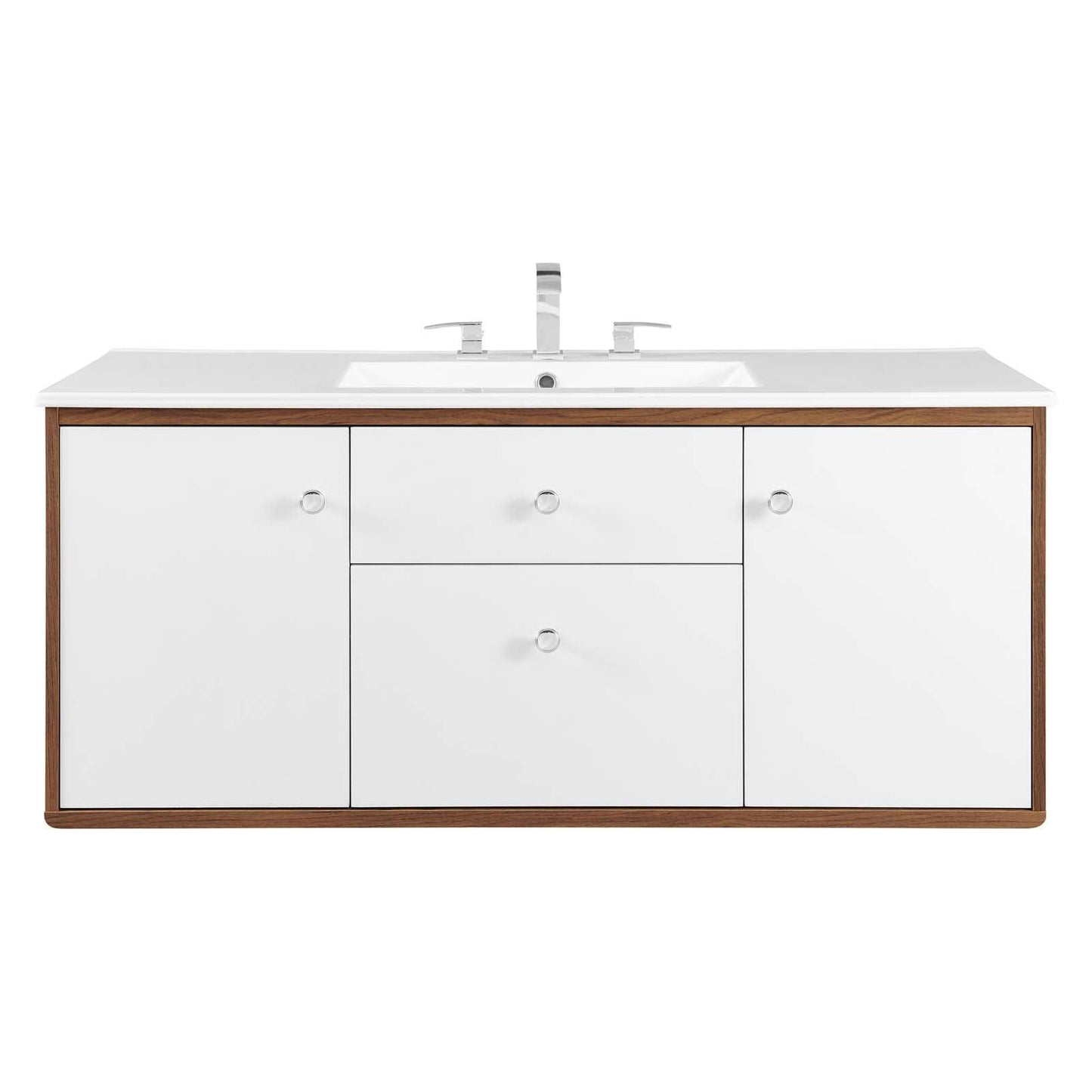 Transmit 48" Wall-Mount Bathroom Vanity, EEI-4900 FredCo