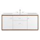 Transmit 48" Wall-Mount Bathroom Vanity, EEI-4900 FredCo