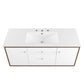 Transmit 48" Wall-Mount Bathroom Vanity, EEI-4900 FredCo