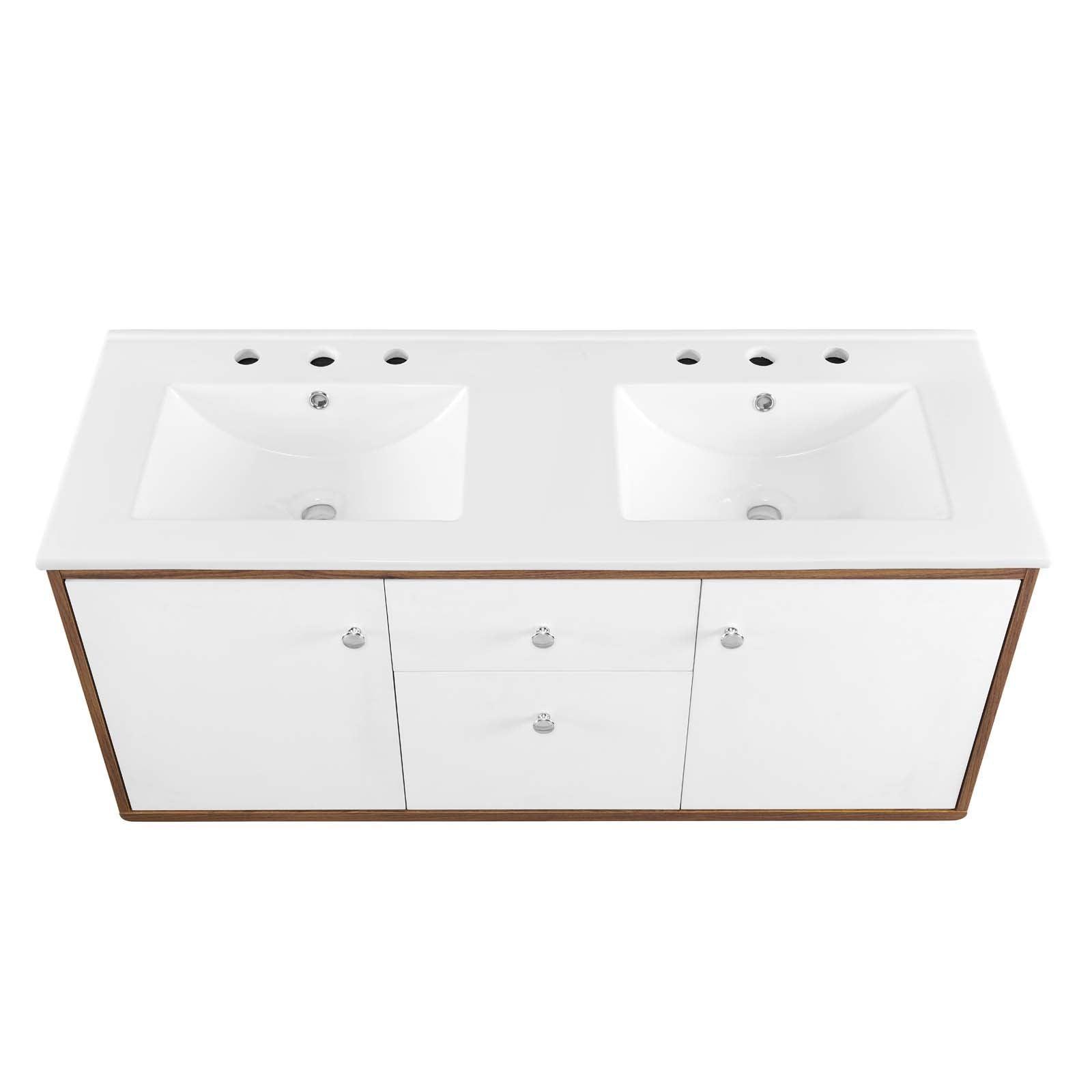 Transmit 48" Wall-Mount Bathroom Vanity, EEI-4901 FredCo