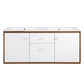 Transmit 48" Wall-Mount Bathroom Vanity, EEI-4901 FredCo