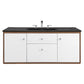 Transmit 48" Wall-Mount Bathroom Vanity, EEI-5399 FredCo