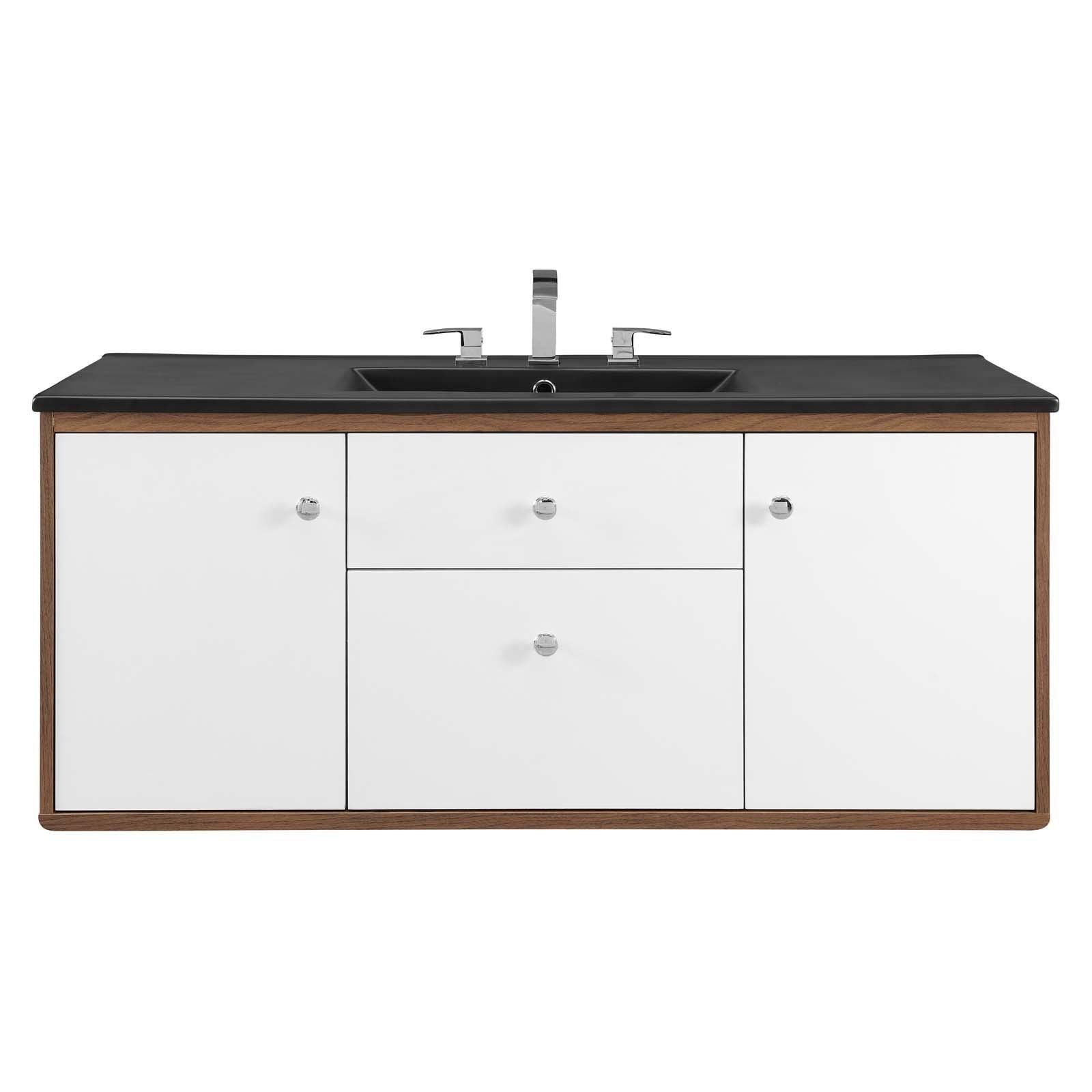 Transmit 48" Wall-Mount Bathroom Vanity, EEI-5399 FredCo