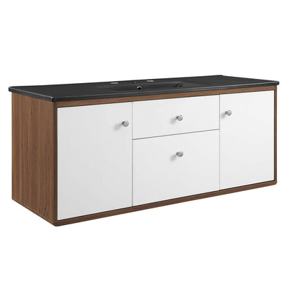 Transmit 48" Wall-Mount Bathroom Vanity, EEI-5399 FredCo
