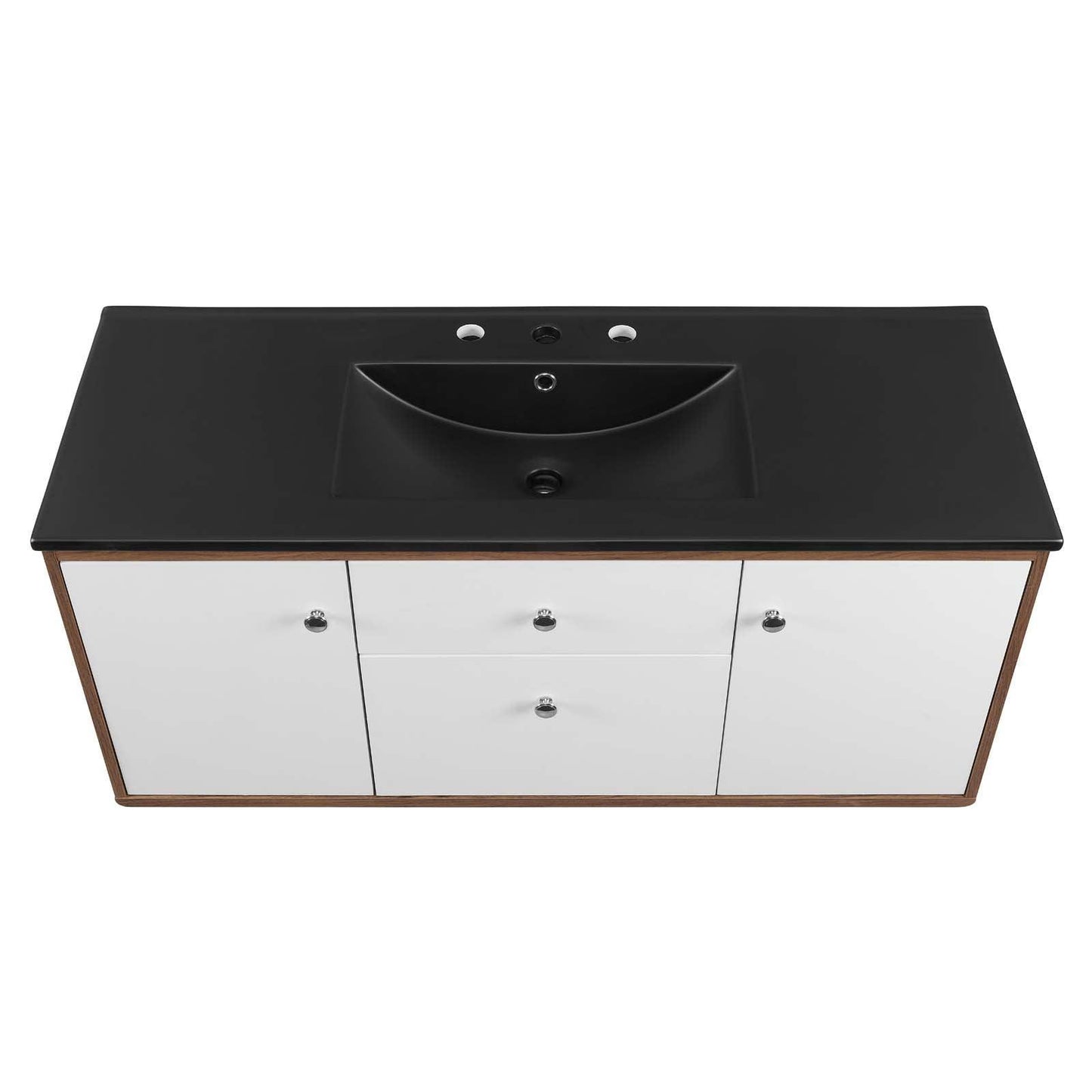 Transmit 48" Wall-Mount Bathroom Vanity, EEI-5399 FredCo