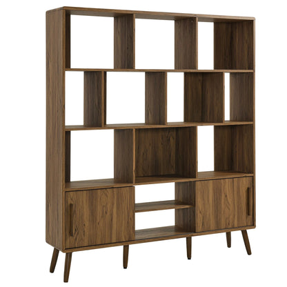 Transmit 59" Bookcase with Sliding Doors by Modway EEI-7194 FredCo