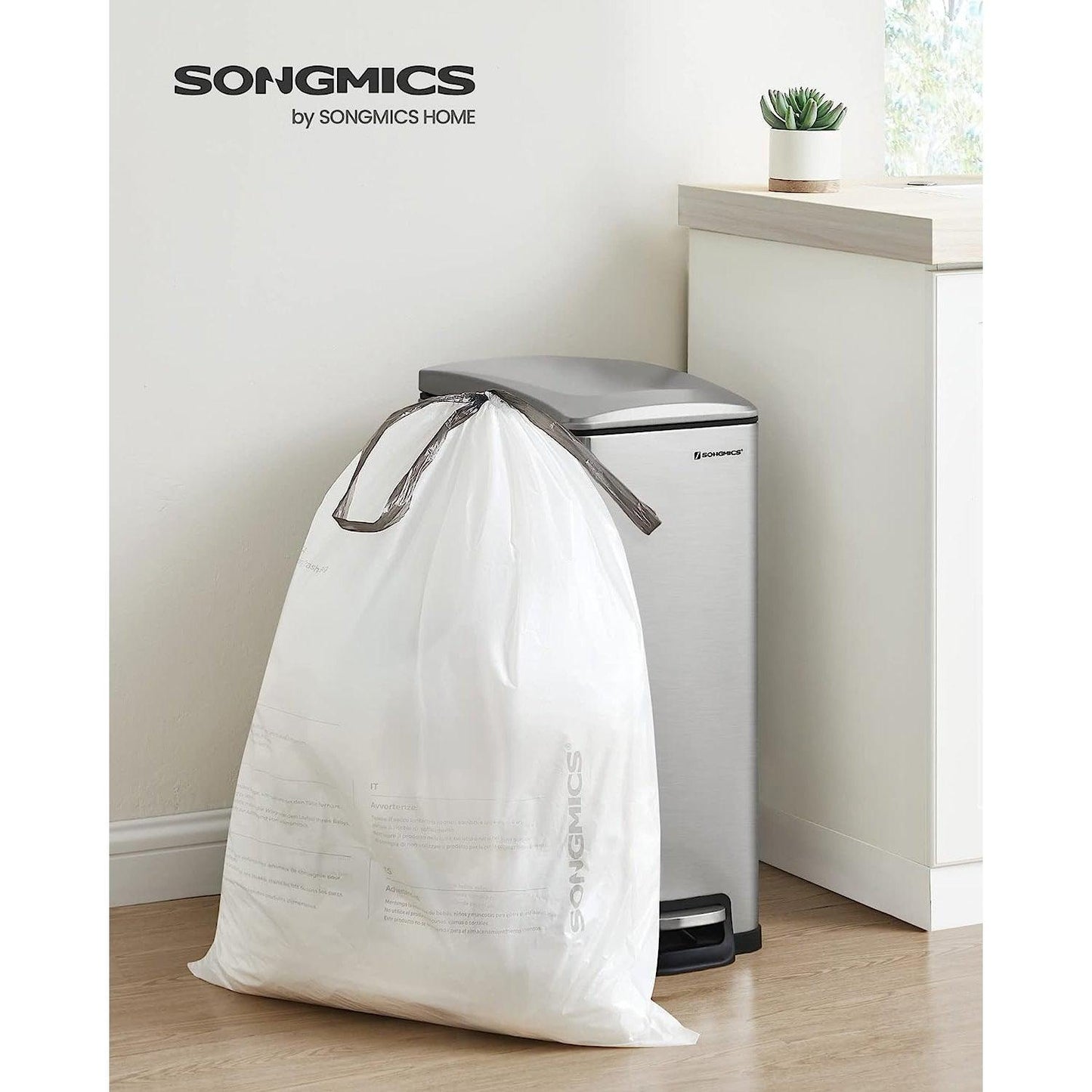 Trash Bags for 12-14.5 Gallon Trash Cans 120 Coun FredCo