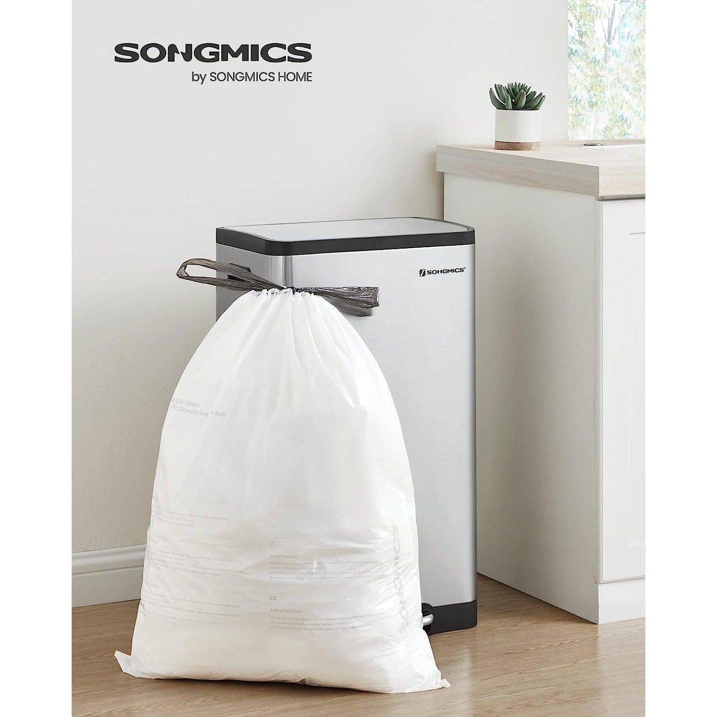 Trash Bags for 13.2 Gallon Trash Cans 120 Count FredCo