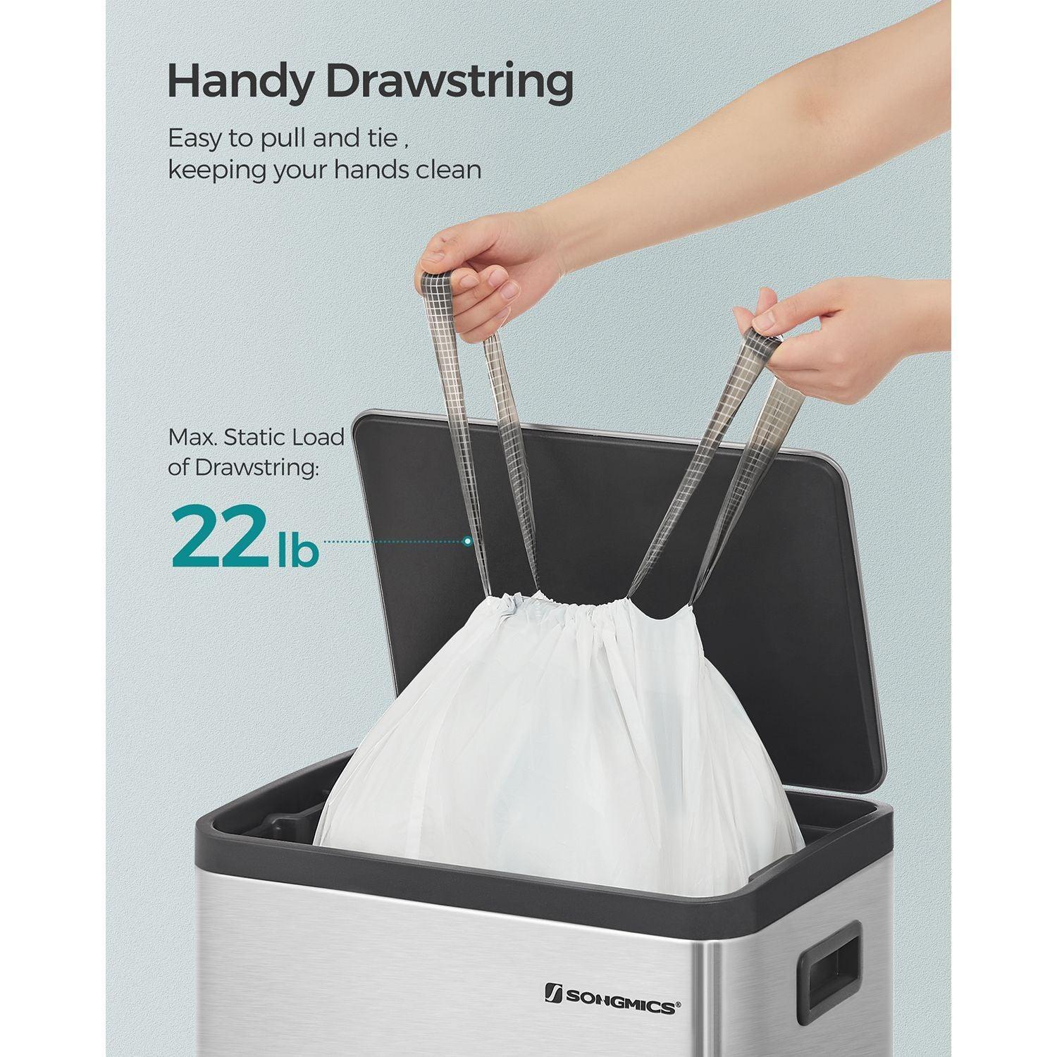 Trash Bags for 13.2 Gallon Trash Cans 40 Count FredCo