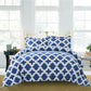 Trellis Geometric Comforter Set FredCo