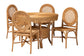Troy Natural Rattan Dining Set FredCo
