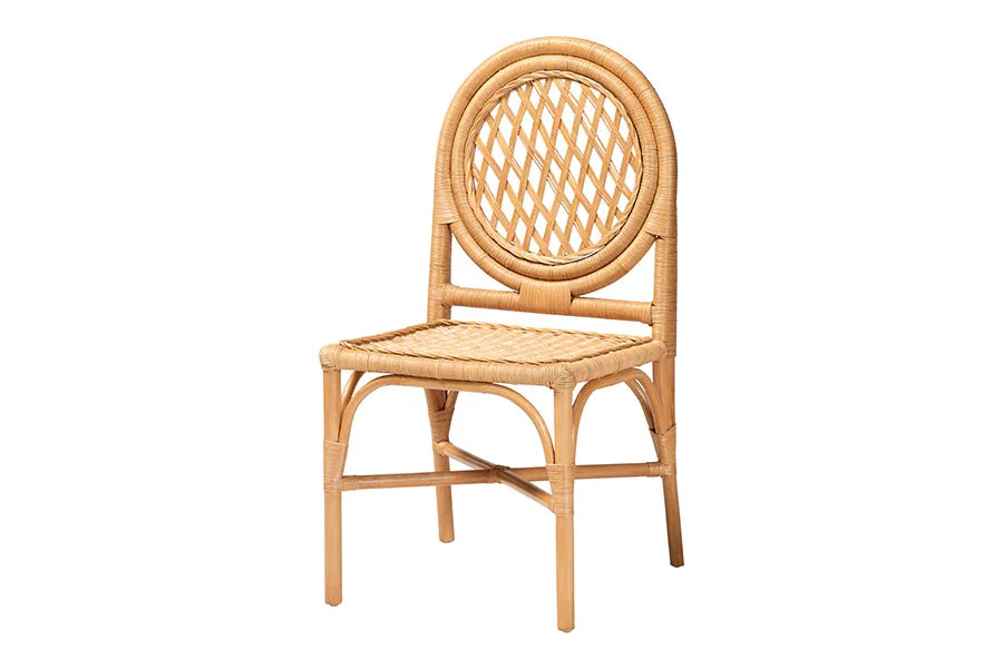 Troy Natural Rattan Dining Set FredCo