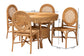 Troy Natural Rattan Dining Set FredCo