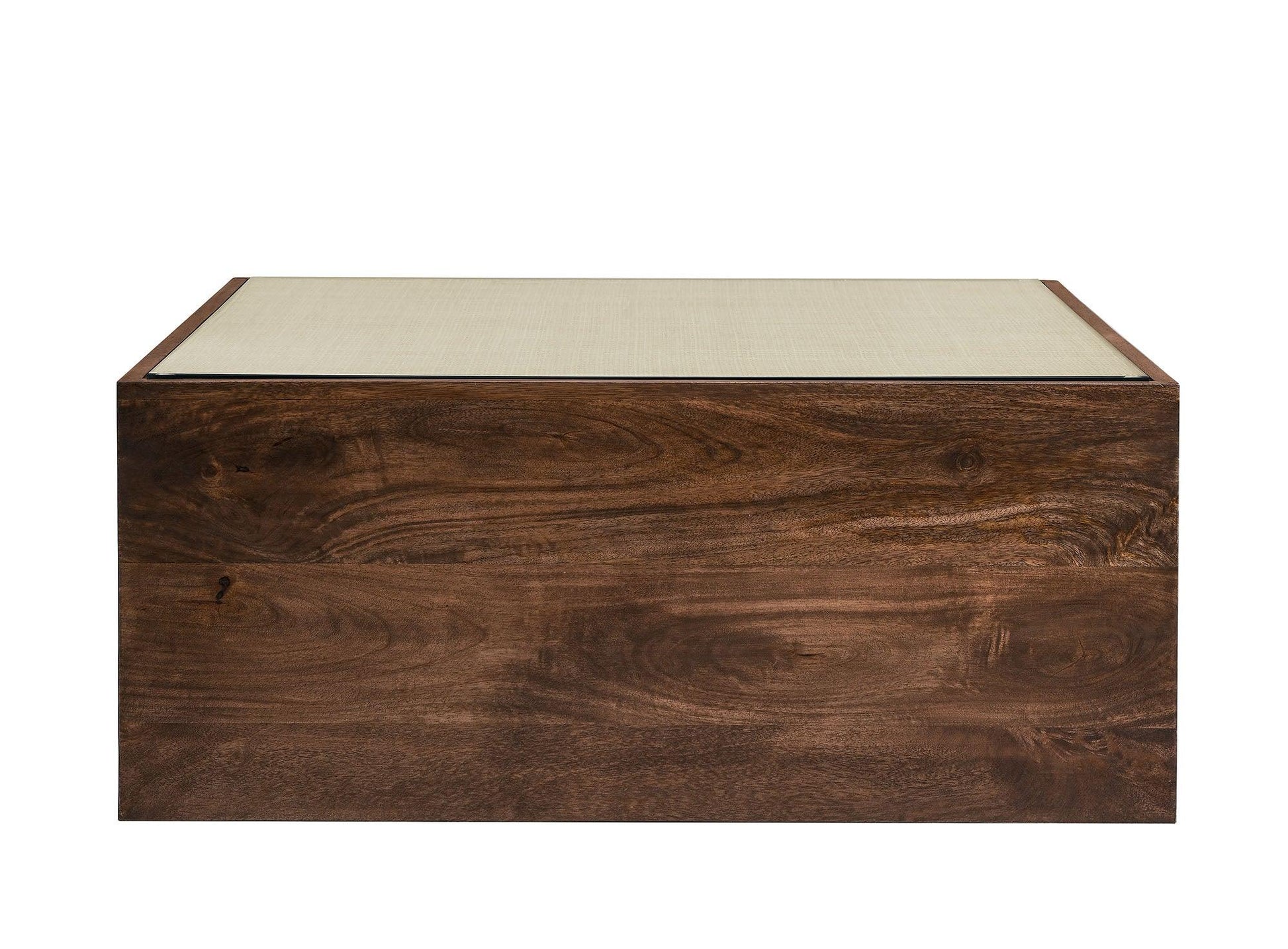 Truett Square Wood Rattan Coffee Table by Modway FredCo