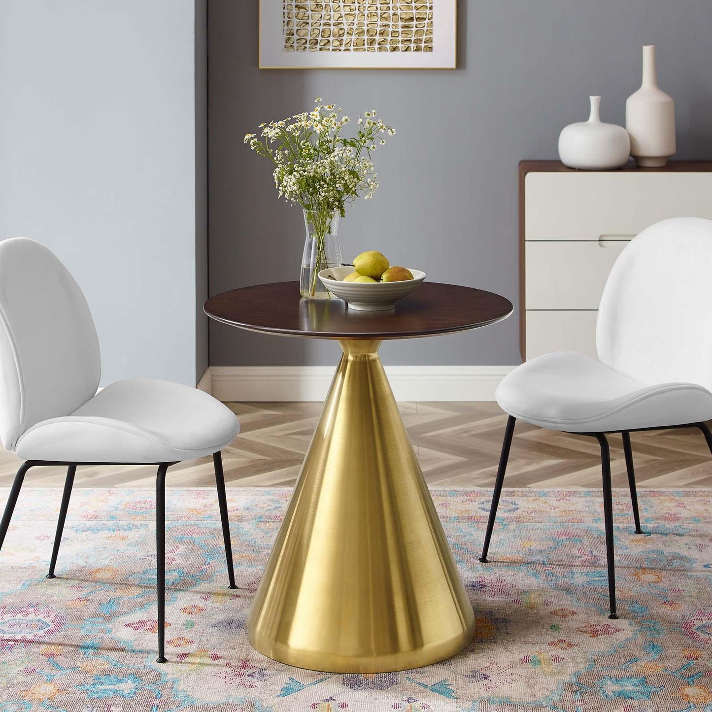 Tupelo 28" Dining Table, EEI-5324 FredCo