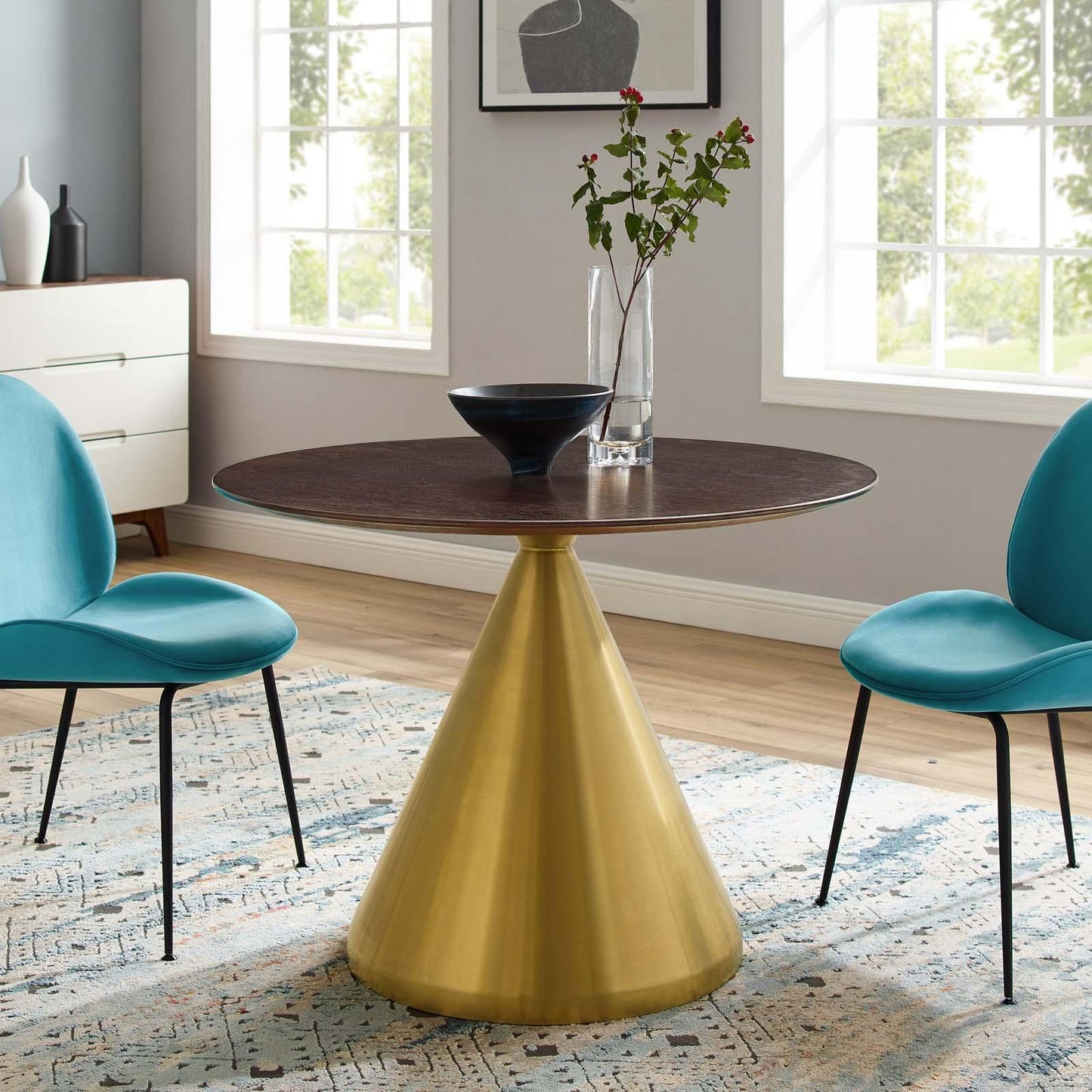Tupelo 40" Dining Table, EEI-5341 FredCo