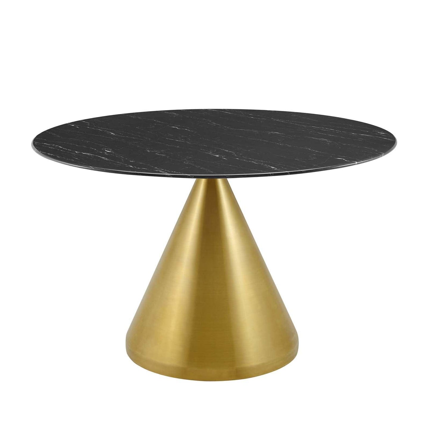 Tupelo 47" Artificial Marble Dining Table, EEI-5346 FredCo