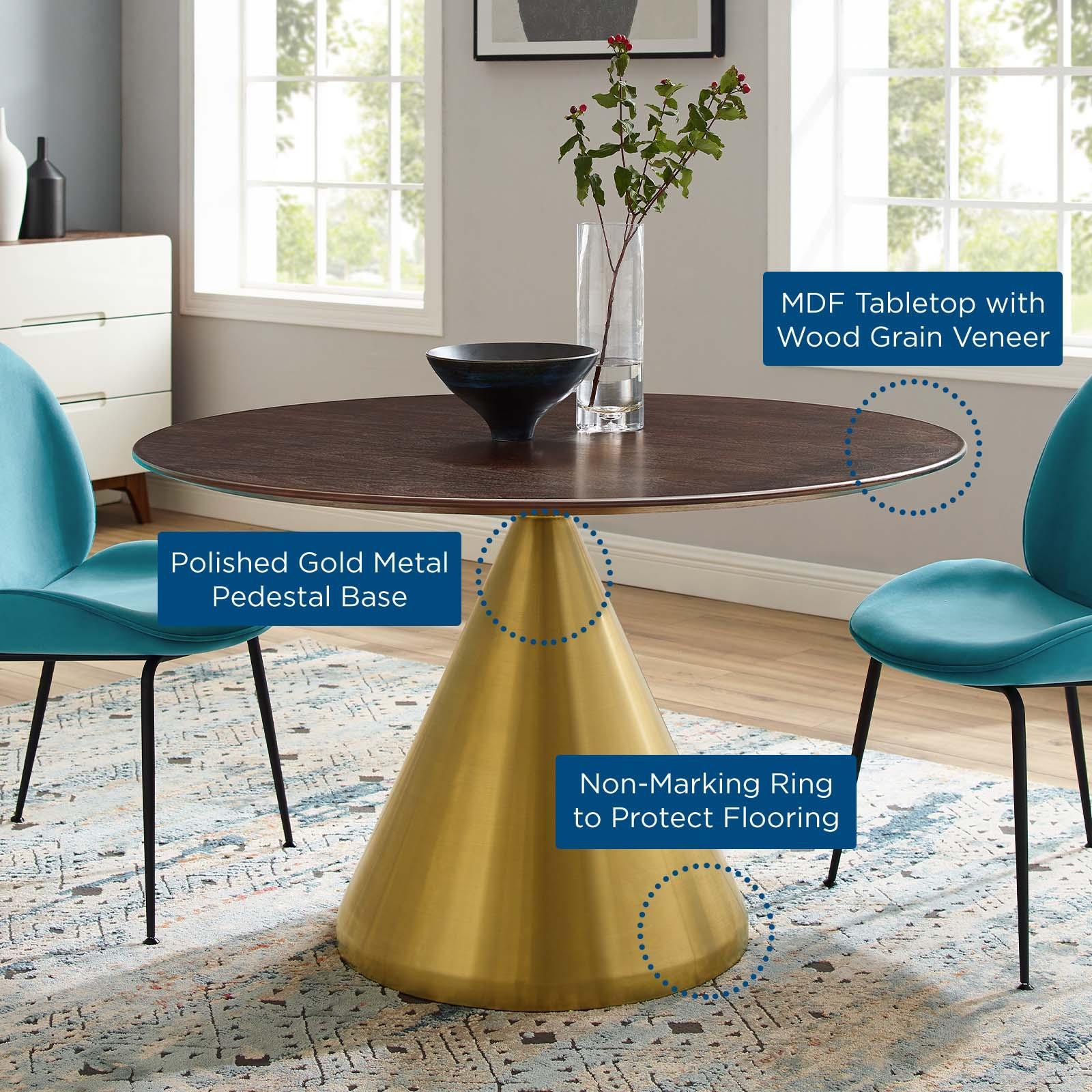 Tupelo 47" Dining Table, EEI-5343 FredCo