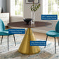 Tupelo 47" Dining Table, EEI-5343 FredCo