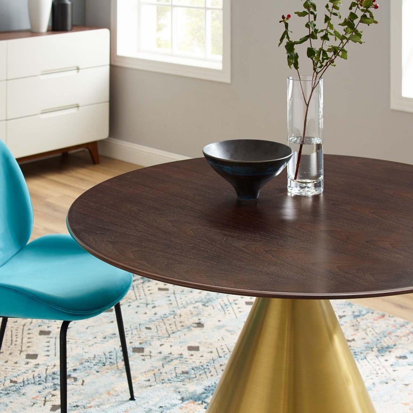 Tupelo 47" Dining Table, EEI-5343 FredCo