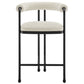 Turin Curved Back Boucle and Metal Counter Stool by Modway EEI-7226 FredCo