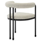 Turin Curved Back Boucle and Metal Dining Accent Chair by Modway EEI-7225 FredCo