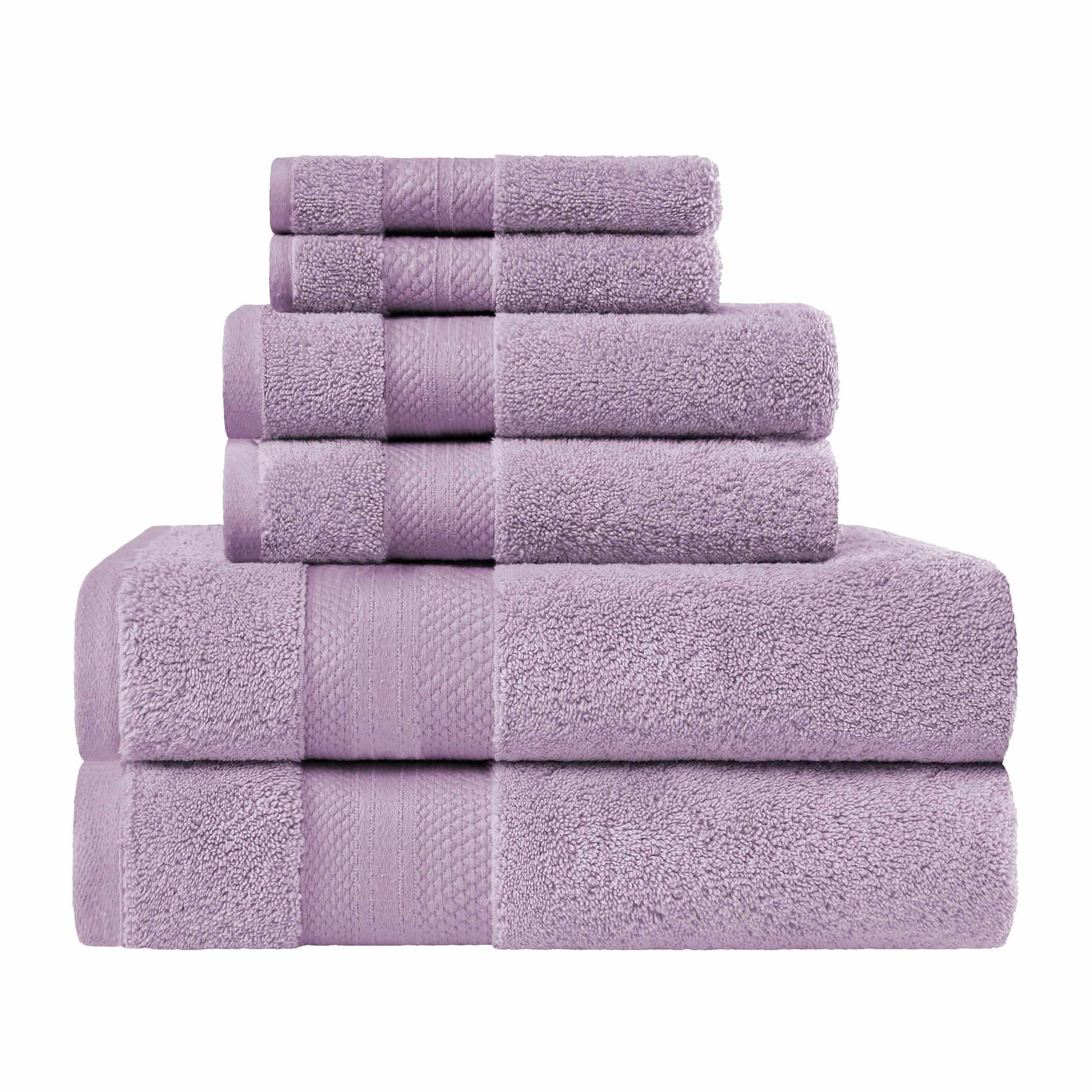 Turkish Cotton Assorted 6-Piece Towel Set by Superior FredCo