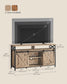 TV Stand for 65 Inch TV Camel Brown and Black FredCo