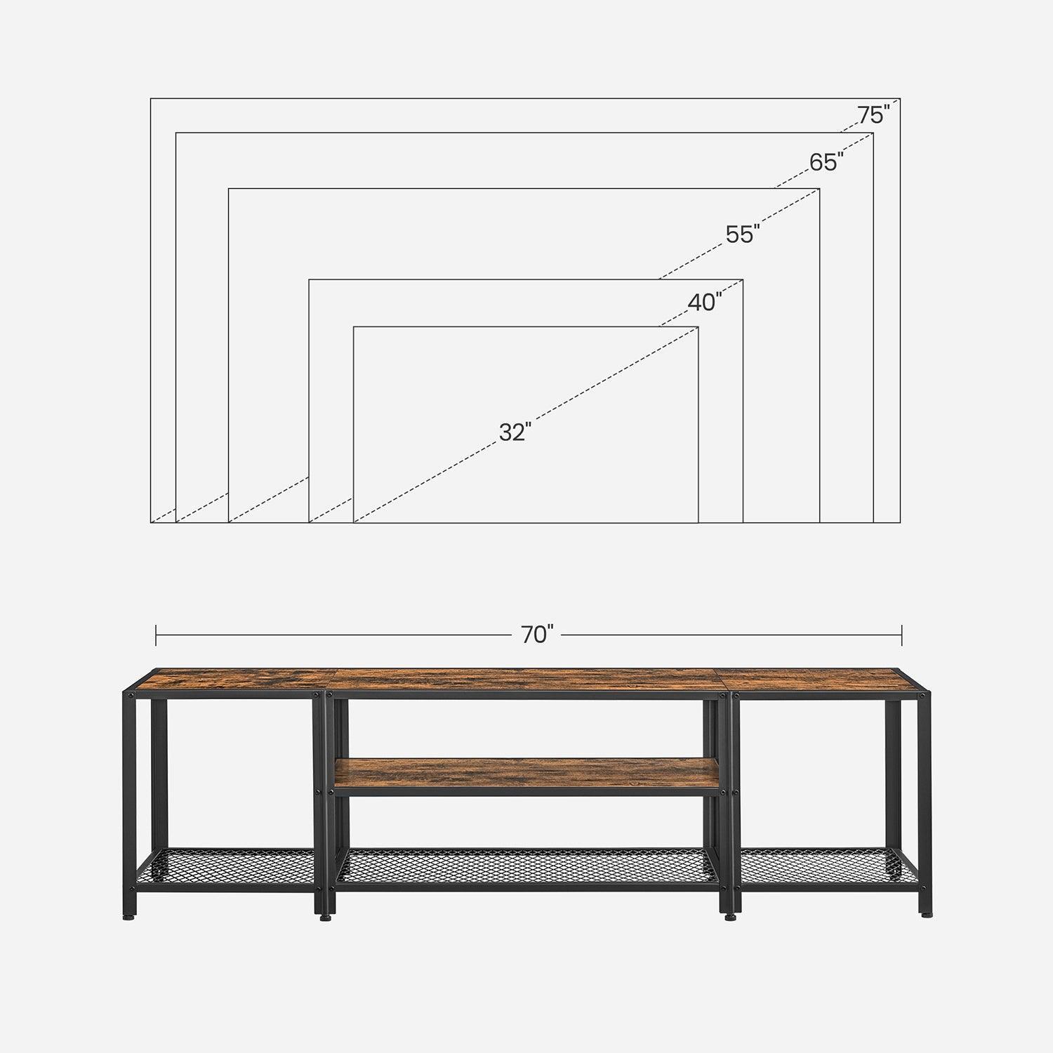 TV Stand for TVs up to 75 Inches FredCo