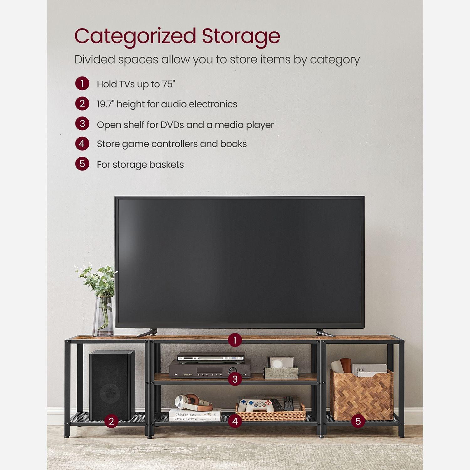 TV Stand for TVs up to 75 Inches FredCo