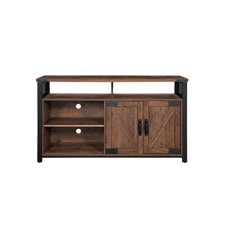 TV Stand with Barn Doors FredCo