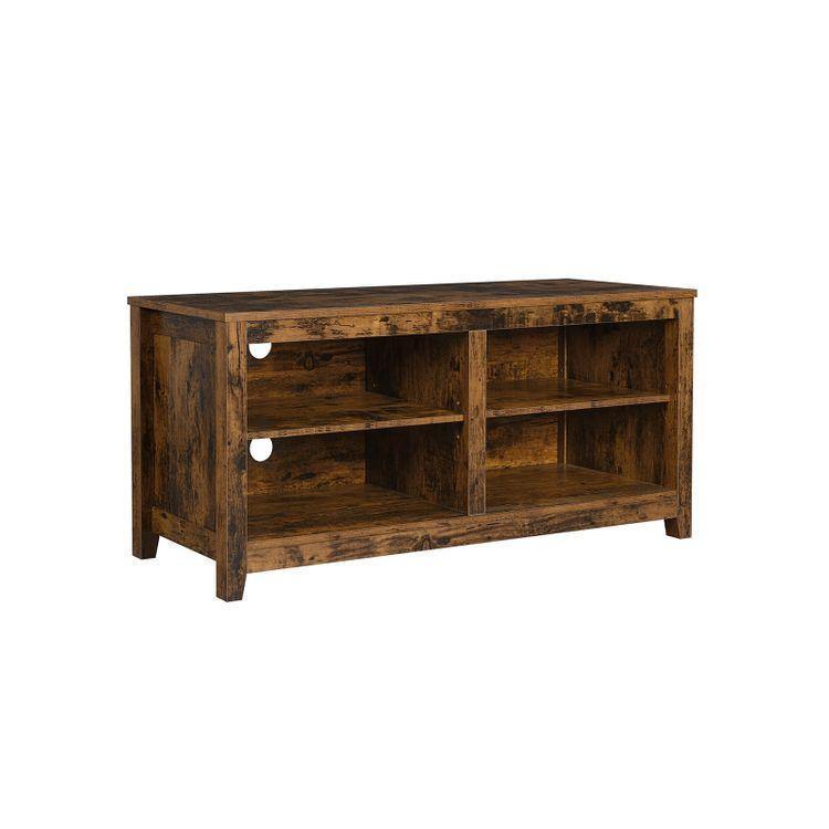 TV Stand with Open Shelves FredCo