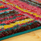 Twila Modern Patchwork Rainbow Cookies Design Rug FredCo