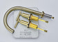 Two Handle High Arc Widespread Bathroom Sink Faucet 3 Hole FredCo