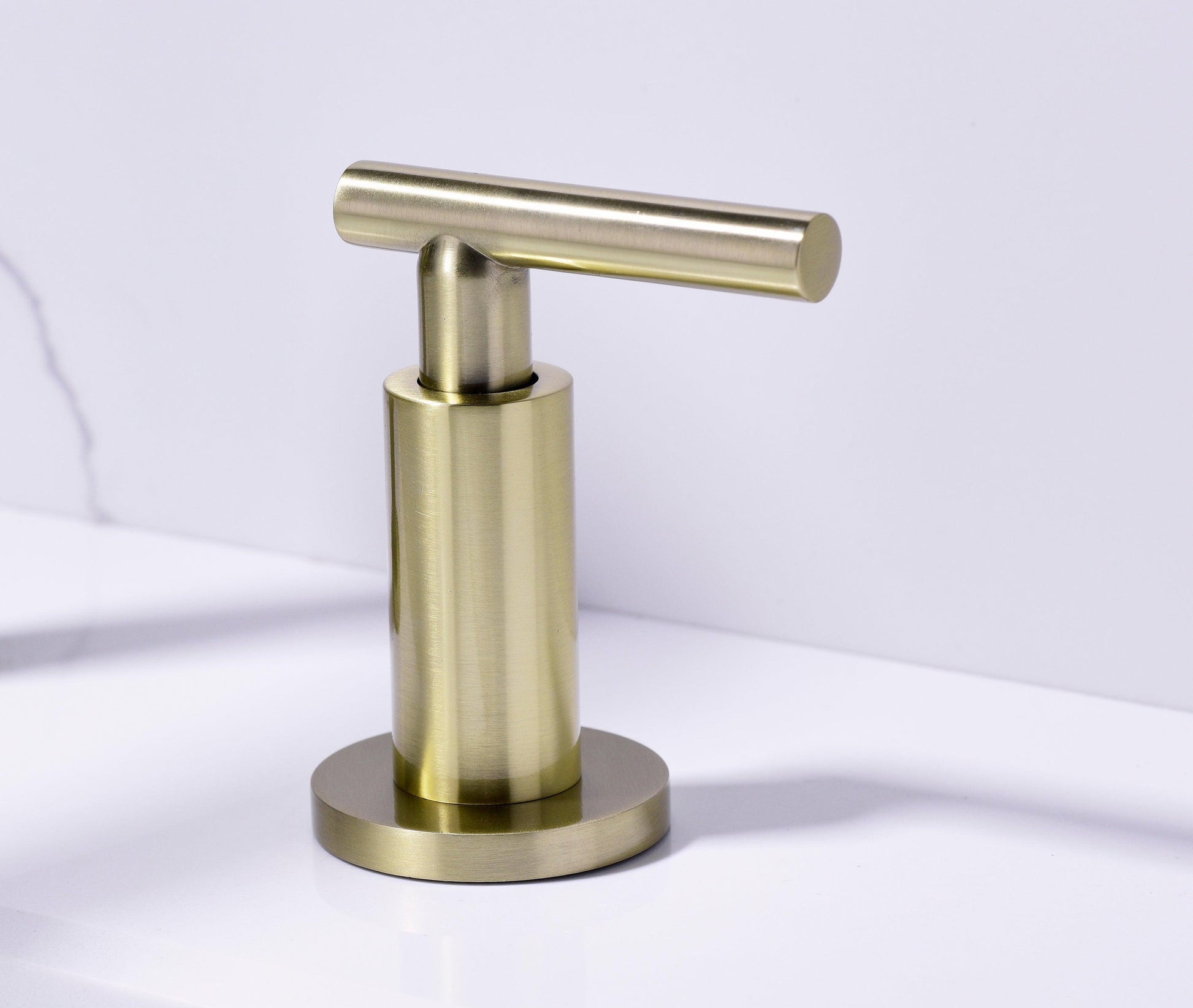 Two Handle High Arc Widespread Bathroom Sink Faucet 3 Hole FredCo