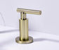 Two Handle High Arc Widespread Bathroom Sink Faucet 3 Hole FredCo