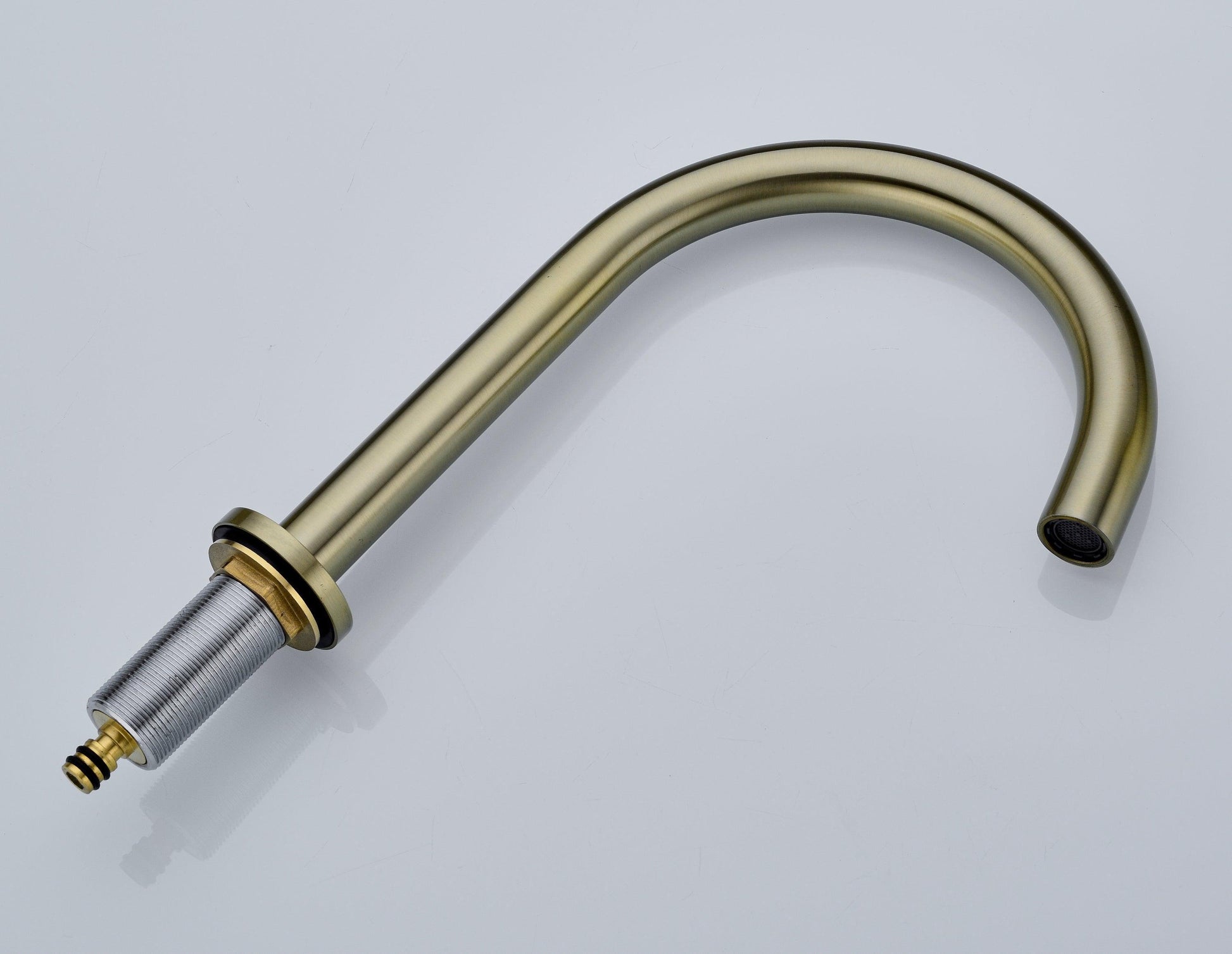 Two Handle High Arc Widespread Bathroom Sink Faucet 3 Hole FredCo