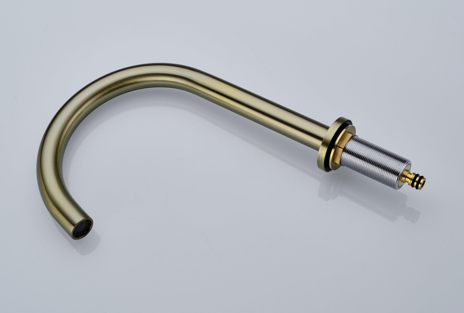 Two Handle High Arc Widespread Bathroom Sink Faucet 3 Hole FredCo