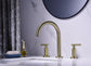 Two Handle High Arc Widespread Bathroom Sink Faucet 3 Hole FredCo