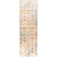 Ulani Contemporary Oriental Distressed Damask Rug FredCo