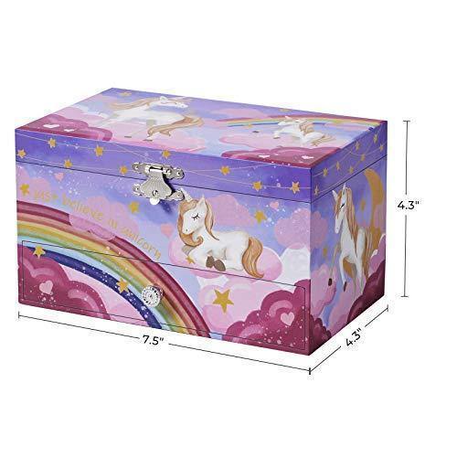 Unicorn Pattern Jewelry Box FredCo