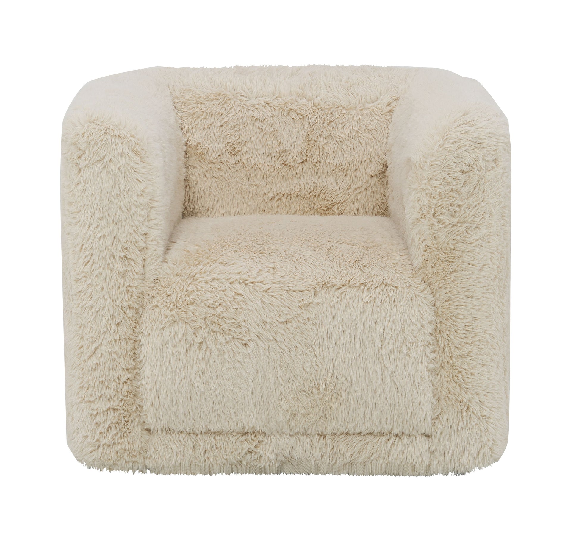 Upendo Beige Yakety Yak Sand Chair w/Swivel FredCo