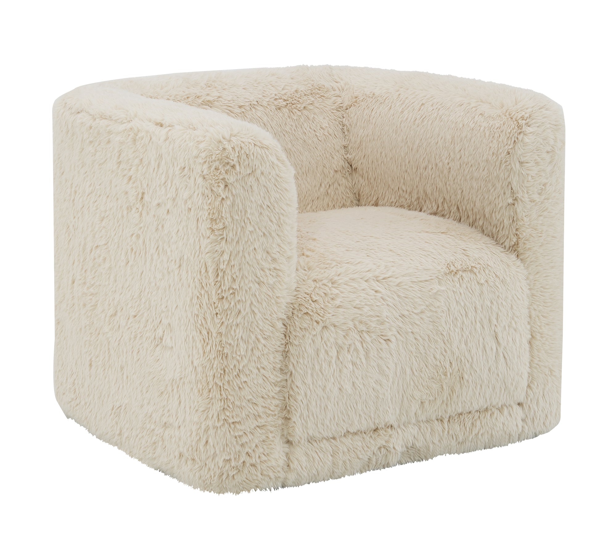 Upendo Beige Yakety Yak Sand Chair w/Swivel FredCo